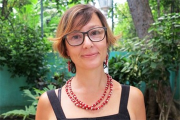 Elena Gentili, Directora de la Oficina de Oxfam en Cuba